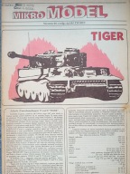 Mikro Model czołg ciężki TIGER
