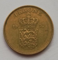 Dania 1 korona 1957