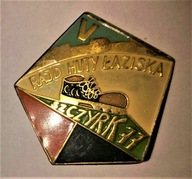 odznaka - V Rajd Huty Łaziska - Szczyrk 77