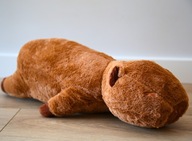 MASKOTKA KAPIBARA LEŻĄCA DUŻY PLUSZAK PODUSZKA 45CM