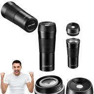 KUBEK TERMICZNY TERMOS NA KAWĘ HERBATĘ 400ML ANTYPOŚLIZGOWY