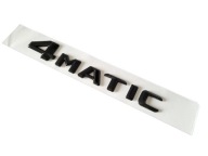 Emblemat do Mercedes 4MATIC Black Glossy 3D