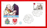 Watykan / Koperta FDC 769 ( podróż papieża Jana Pawła II ) 1980 r.