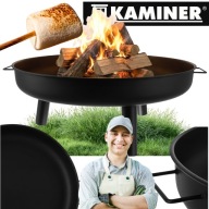 PALENISKO OGRODOWE GRILL OGNISKO DUŻE TRÓJNÓG PRZENOŚNE TURYSTYCZNE 80CM