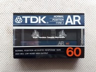 Kaseta TDK AR 60, rok 1986