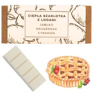 Wosk Sojowy Zapachowy do Kominka - Wax Melt - zapach: SZARLOTKA Z LODAMI