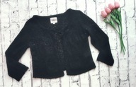 Sweterek damski M czarny cekinki