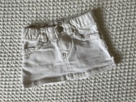 Spódniczka gap biała lato 12-18m 86 jeans