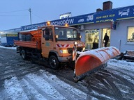 Mercedes 4X4Pług posypywarka odśnieżarka