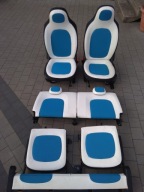 Fotele smart 453 skóra grzane