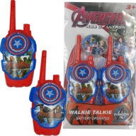 WALKIE TALKIE KRÓTKOFALÓWKA AVENGERS ZESTAW 2x