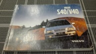 VOLVO S40 / V40 Instrukcja Obslugi Ksiazka 2001