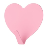 HACZYK SAMOPRZYLEPNY WIESZAK HAK UCHWYT WIESZACZEK MOCNY SERCE RÓŻOWY