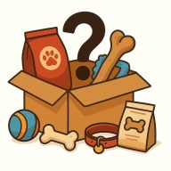 Box dla psa, mysterybox, prezent dla psa