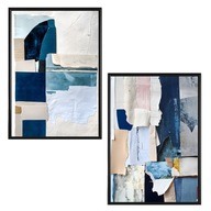 Plakat Zestaw 50x70 2 szt. plakaty ,postery KOLAŻ GAZETA