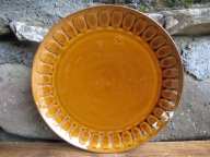 Miodowy Talerzyk Deserowy _Porcelit TUŁOWICE PRL