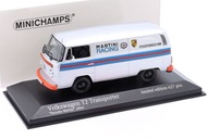 VOLKSWAGEN T2 VAN Martini PORSCHE 1972 1/43 MINICHAMPS 943053066