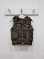 NEXT bezrękawnik kamizelka dla chłopca moro 80 cm
