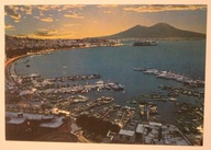 NAPOLI. Panorama e Mergellina, NEAPOL, ITALY - WŁOCHY, CZYSTA