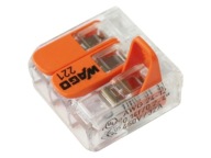 Szybkozłączka uniwersalna LINKA/DRUT 3x 0,2-4mm2 WAGO 221-413 (Paczka 50szt