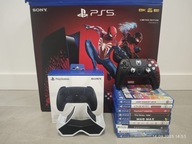 Konsola PlayStation Marvel’s Spider-Man 2 +10 gier+ dwa pady -STAN IDEAŁ