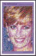 1999 Gambia Księżna Diana Mi arkusik 3427-34 **