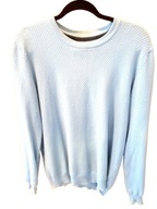 SWETER CROPP TOP ROZMIAR L - ELEGANCKI SWETR BŁEKITNY