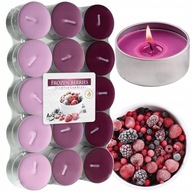 Podgrzewacze Świeczki Tealight 30szt. FROZEN BERRIES Mrożone Czerwone Owoce