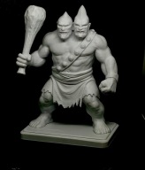 Metin2 Wódz Orków – Figurka (15 cm) Druk 3D