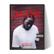 Kendrick Lamar - Damn. Plakat/Obraz w ramce 40x30cm Uniwersalny Prezent