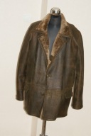 PolarLeather Cienki lekki kożuch owczy. Lico skóry