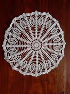 Koronkowa serweta koronka śr 36 cm