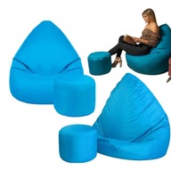 PUFA FOTEL Z OPARCIEM SAKO XXXXL + PREZENT GRATIS SUPER WOREK