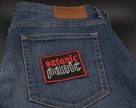 Naszywka Haftowana SATANIC PANIC – 8 x 6,5 cm