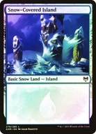Karta Magic: The Gathering Snow-Covered Island 279 KHM *Foil*