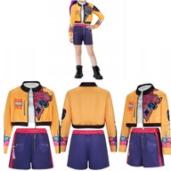 DEMON HUNTERS KPOP RUMI STRÓJ COSPLAY ŁOWCZYNIE DEMONÓW 130 CM PRZEBRANIE