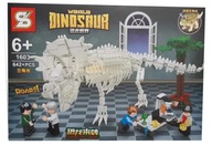 Klocki konstrukcyjne DINOZAUR szkielet 642 elm