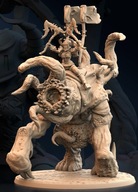 Pestilence Carrier Jeździec Zarazy Potwór Plagi Pinup C RPG Druk 3D