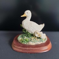 Figurka kolekcjonerska The Leonardo Collection Duck Family 1993 kaczki