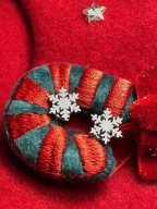 Śliczne drobne kolczyki Śnieżynki Płatki śniegu stał nierdzewna