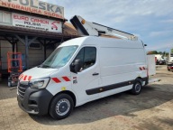 Renault Master podnośnik zwyżka 12,5 m Versalift ETL-32-125 furgon balaszak