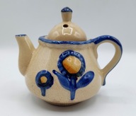 bardzo stary ceramiczny zaparzacz do herbaty krakl
