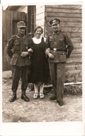 WEHRMACHT TRZECIA RZESZA -zdjęcie -ŻOŁNIERZE -format pocztówkowy