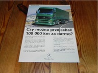 Mercedes-Benz Actros j.Polski prospekt folder katalog broszura