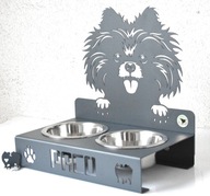 Stojak na Miski dla psa Pomeranian