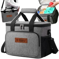 Torba termiczna Renew Force szara 29 l z regulowanym uchwytem