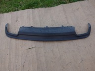 SPOJLER DYFUZOR ZDERZAKA AUDI A6 C7 LIFT 4G 2 RURY