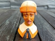 KOLEKCJONERSKA FIGURKA POPIERSIE GŁOWA GOUDEN GAPER nr3 - SYGNATURA