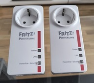 Komplet 2 szt AVM FRITZ! Powerline 1220E prędkość 1GBit !