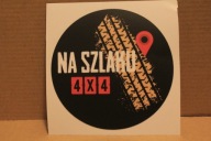 NAKLEJKA - NA SZLAKU 4 X 4 - CAMPER - AUTO - TURYSTYKA